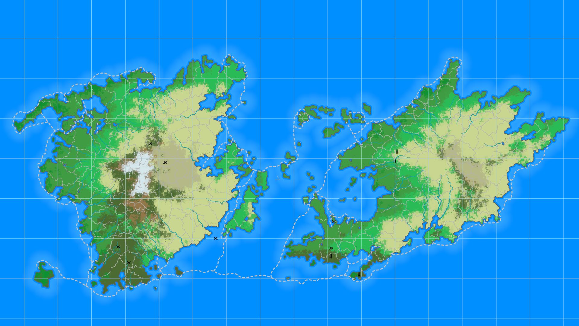 Fantasy map simulation screenshot 5